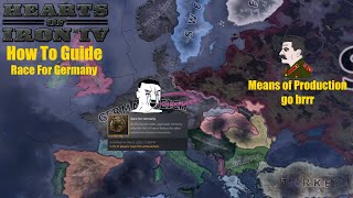 Hoi4 How to WIN As The Soviet Union Race For Germany Achievement Guide [upl. by Liakim552]