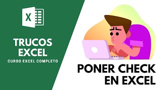 Como poner CheckPalomitaVisto en Excel ✔ [upl. by Caleb]