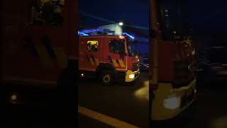 A128 Torhout vertrokken naar brand gebouw [upl. by Tadio]