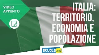 Italia territorio popolazione economia e città [upl. by Dodie]