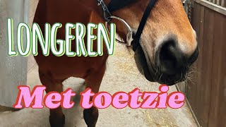 Longeren met toezie 💚gaat dat wel goed booked en er van door gaan [upl. by Flavia]