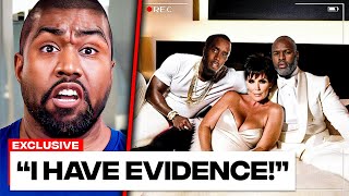 Kanye West EXPOSES Kris Jenner and Corey Gamble For Having FreakOffs With Diddy [upl. by Aicen]