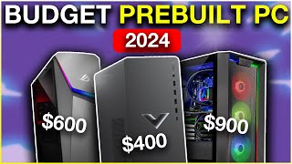 Top 5 Best BUDGET Prebuilt Gaming PCs of 2024 [upl. by Weatherley292]