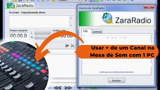 Zara Radio  Configurando mais saídas no seu PC para usar na mesa de som [upl. by Aihsei]