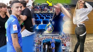 Mason Greenwood girlfriend just silenced haters with this gesture at his Getafe unveiling [upl. by Ilamad757]