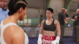 Alicia Napoleon vs Cecilia Brækhus  Explosive Knockout Showdown [upl. by Kellene]