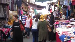 Algeria  Street Scenes in the Algiers historic Casbah  Video 2 [upl. by Sirama629]