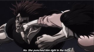 Yujiro Kills Bakis Mom  Young Yujiro and Emi Akezawa  Baki Hanma Season 2 Part 2 [upl. by Naxor277]