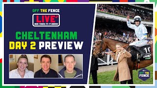 OFF THE FENCE LIVE  HONEYSUCKLE DOES IT AGAIN  CHELTENHAM PREVIEW DAY 2 [upl. by Nnylsoj]