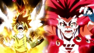 Aiger vs Free Beyblade Burst BU Episode 7 [upl. by Anahir]