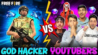 As Gaming Pro Squad Vs God Hacker😱😡 Garena Free Fire [upl. by Anawait12]