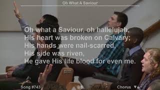 Oh What A Saviour  He Came To Me  Cloverdale Bibleway [upl. by Ayoj561]