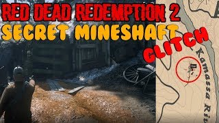 Red Dead Redemption 2 Glitch Secret Mine Shaft [upl. by Ynnohj]