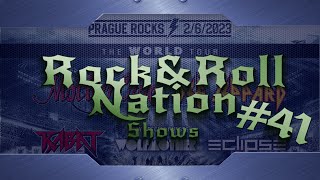 PRAGUE ROCKS 2023 MOTLEY CRUE DEF LEPPARD KABAT ECLIPSE 262023  RockampRoll Nation Shows 41 [upl. by Goodden]