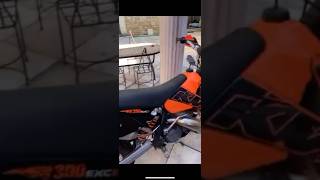 KTM 300 2t exhaust sound ktm ktm300exc exhaust [upl. by Claud387]