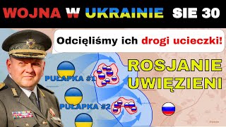 30 SIE Ukraińskie Siły OKRĄŻYŁY i ZNISZCZYŁY Rosjan w Ofensywie Kurskiej  Wojna w Ukrainie [upl. by Epillihp948]