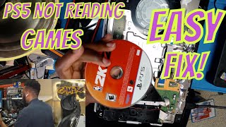 HOW TO FIX PS5 wontNot Reading Discs Or Games Unrecognized Disc Repair [upl. by Meta]