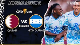 Resumen y goles  Qatar VS Honduras  Copa Oro 2023  TUDN [upl. by Ano]