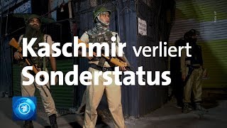 Indien will Kaschmir den AutonomieStatus entziehen [upl. by Anertak875]