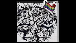 🏳️‍🌈Dancing Witches Pride Cross Stitch Pattern  Behind the Scenes v2 RavenCoven RavenStitchcraft [upl. by Draneb]