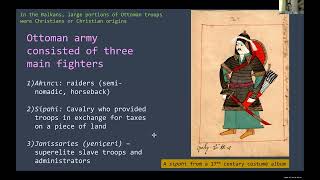 Lecture 10 The Janissaries [upl. by Harehs]