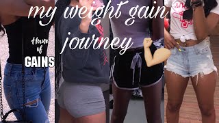 MY WEIGHT GAIN JOURNEY 97LBS to 117LBS  Madison [upl. by Mannuela342]