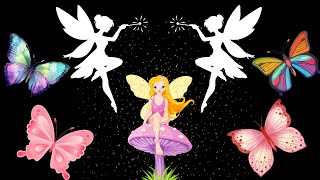 Fairies and butterflies Calming Sensory Video [upl. by Mufinella744]