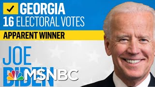 NBC News Projects Biden Is Apparent Winner In Georgia Trump Wins North Carolina  Katy Tur  MSNBC [upl. by Thielen579]