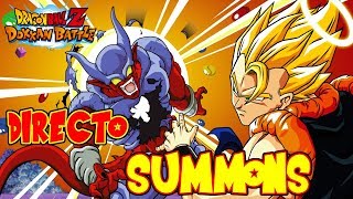 DIRECTO MULTISUMMONS A SUPER GOGETA SUPER SAIYAJIN Y JANEMBA 140 DS  DRAGON BALL Z DOKKAN BATTLE [upl. by Alletse778]