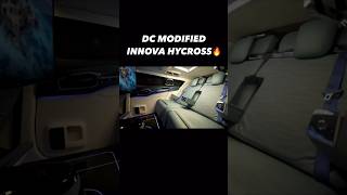 DC MODIFIED INNOVA HYCROSS🔥 RICH REVAMPED INTERIOR with 2 RECLINERS LOUNGE 💕 Auto Journal shorts [upl. by Atnuahc]