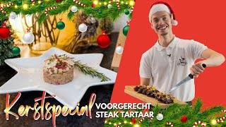 Kerstspecial Voorgerecht Steak Tartaar [upl. by Yup]