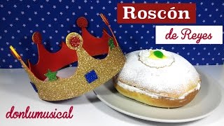 Receta Roscón de Reyes o rosca de Reyes Fácil y económico [upl. by Kolb]